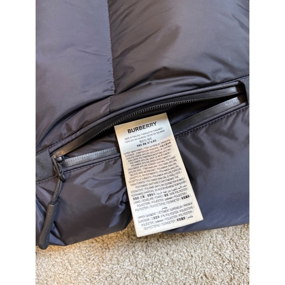 Burberry Lockwell Detachable Sleeve Puffer Jacket Size L - Picture 5 of 5